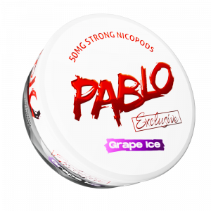 Pablo Grape ice snus nicotine pouch