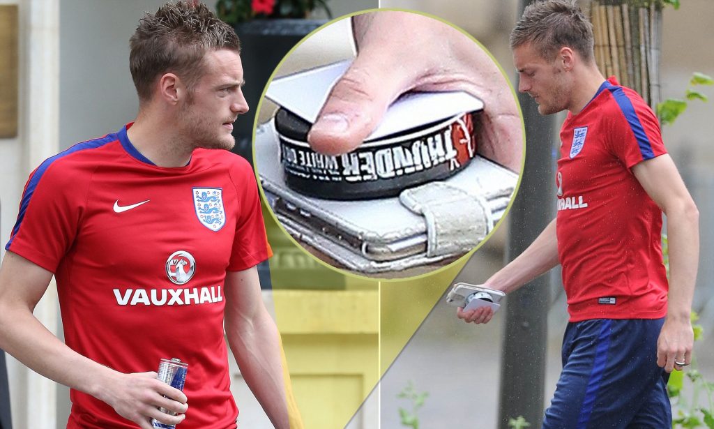 jamie vardy using snus