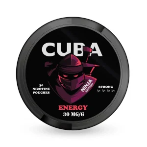 Cuba ninja energy snus nicotine pouches from Nicopods.ie