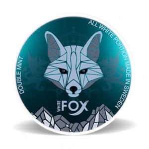 White fox double mint snus, nicopods, ireland