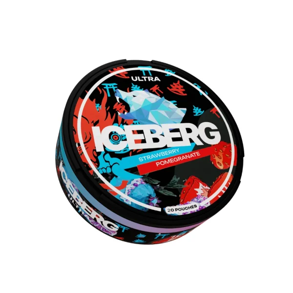 Iceberg strawberry pomegranate snus/nicopods from Nicopods.ie