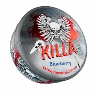 Killa Blueberry snus from Nicopods.ie