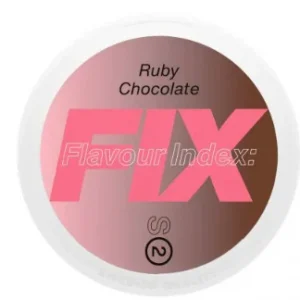 Fix Ruby chocolate snus nicotine pouch from Nicopods.ie