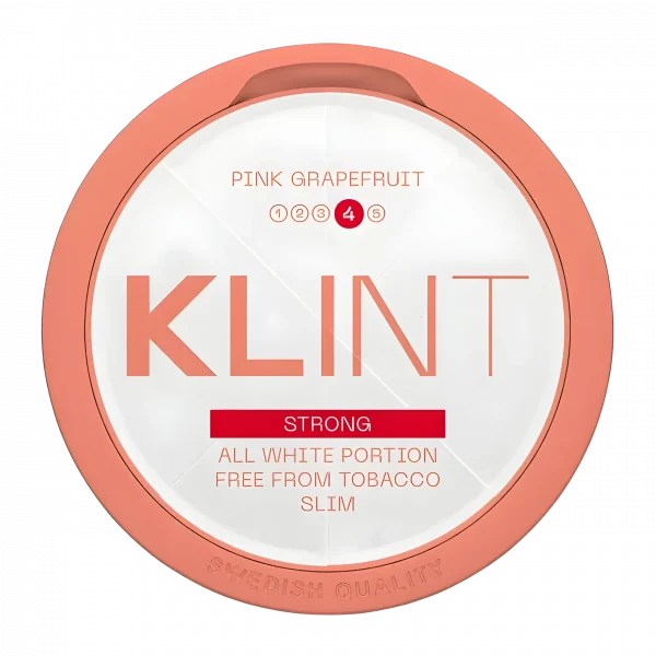 Klint Pink Grapefruit snus at Nicopods.ie