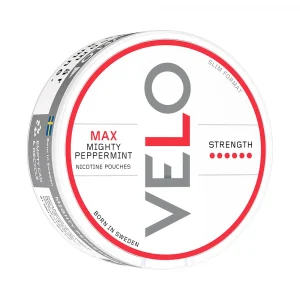 Velo Max Mighty peppermint snus from Nicopods.ie