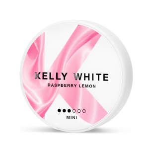 Kelly White Raspberry Lemon snus from Nicopods.ie