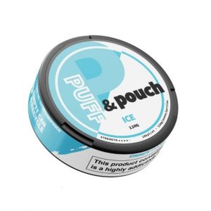 Puff & Pouch Ice nicotine pouches from Nicopods.ie