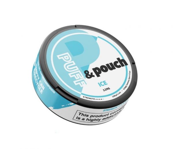 Puff & Pouch Ice nicotine pouches from Nicopods.ie