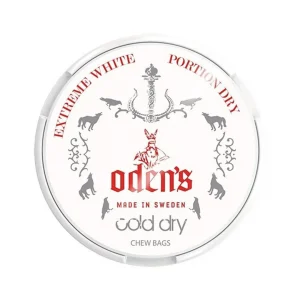 Odens Cold Dry chewbags from Nicopods.ie