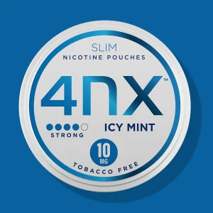 4NX Icy Mint nicotine pouches from Nicopods.ie.