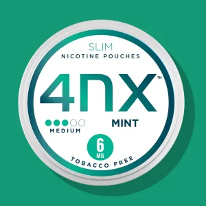 4NX Mint (6mg) nicotine pouches from Nicopods.ie