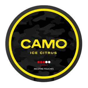 Camo Ice Citrus (16mg) snus from Nicopods.ie.