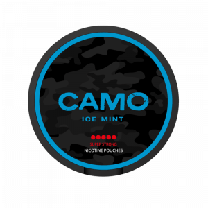 CAMO Ice Mint Super strong snus from Nicopods.ie.