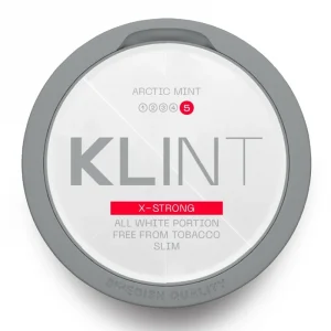 Klint Arctic Mint (12mg) nicotine pouch from Nicopods Ireland.