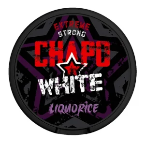 Chapo White Liquorice nicotine pods from Nicopods.ie.