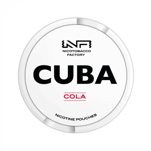 Cuba White Cola nicopods snus from Nicopods.ie