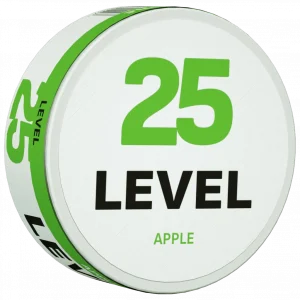 Level 25 Apple nicotine pouches from Nicopods.ie