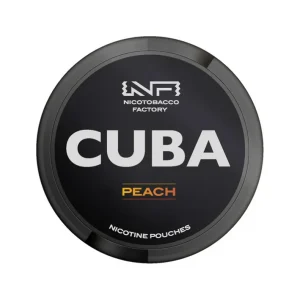 Cuba Peach Strong Nicotine Pouches