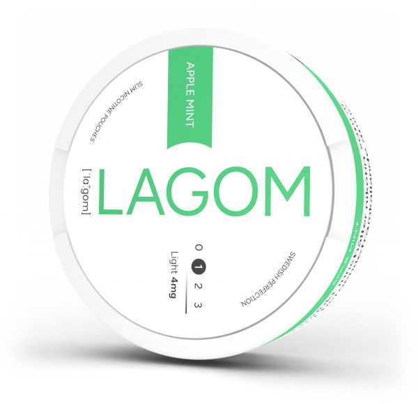 Lagom Apple Mint 4mg Nicotine Pouches