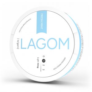 Lagom Fresh Mint 4mg Nicotine Pouches