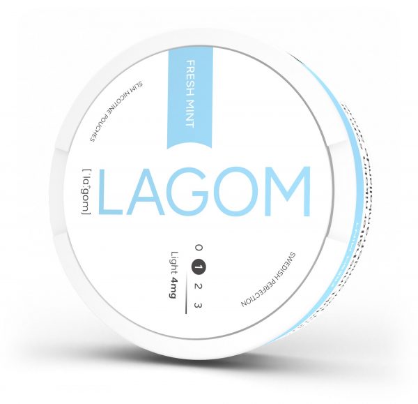 Lagom Fresh Mint 4mg Nicotine Pouches