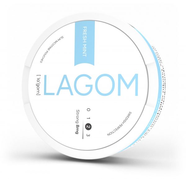 Lagom Fresh Mint 8mg Nicotine Pouches