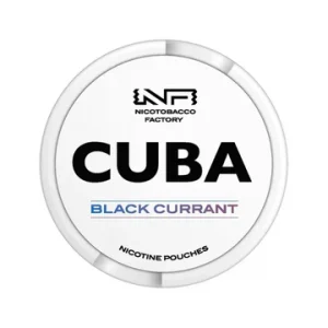 Cuba White Black Currant Nicotine Pouches