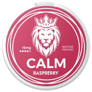 Calm Raspberry 19mg Nicotine Pouches