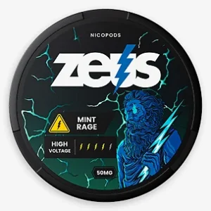 Zeus Mint Rage 50mg Nicotine Pouches