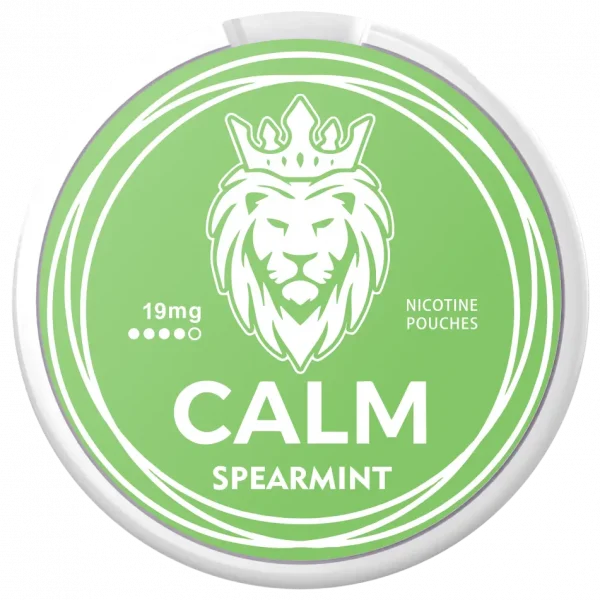 Calm Spearmint 19.9mg Nicotine Pouches