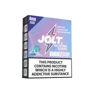 Jolt Bubblegum Nicotine Strips from Nicopods.ie