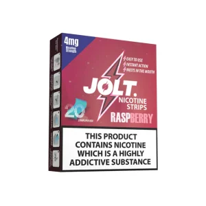 Jolt Raspberry Nicotine strips from Nicopods.ie