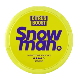 Snowman Citrus Boost nicotine pouch Ireland