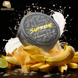 Supreme Banana Milkshake (100mg) Nicotine Pouches