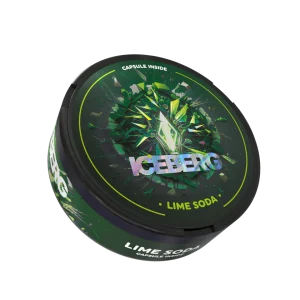 Iceberg Capsule Lime Soda snus from Nicopods.ie