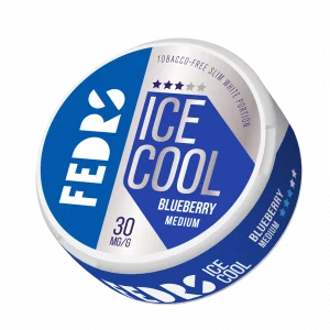 FEDRS Ice Cool Blueberry (30mg) Nicotine Pouches