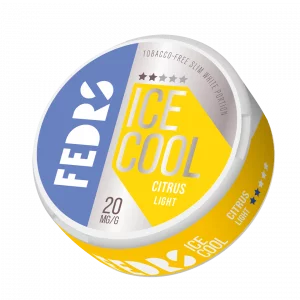 FEDRS Ice Cool Citrus (20mg) Nicotine Pouches