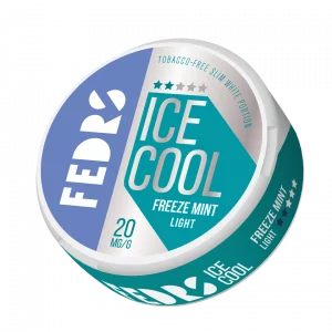 FEDRS Ice Cool Freeze Mint (20mg) Nicotine Pouches