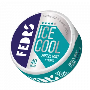 FEDRS Ice Cool Freeze Mint (40mg) Nicotine Pouches