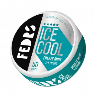 FEDRS Ice Cool Freeze Mint (50mg) Nicotine Pouches