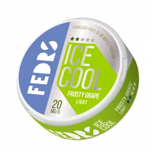 FEDRS Ice Cool Frosty Grape (20mg) Nicotine Pouches