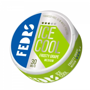 FEDRS Ice Cool Frosty Grape (30mg) Nicotine Pouches