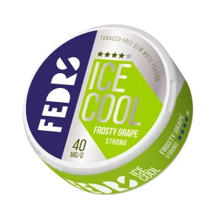 FEDRS Ice Cool Frosty Grape (40mg) Nicotine Pouches