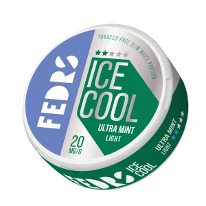 FEDRS Ice Cool Ultra Mint (20mg) Nicotine Pouches