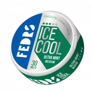 FEDRS Ice Cool Ultra Mint (30mg) Nicotine Pouches