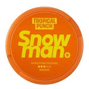 Snowman Tropical Punch snus from Nicopods.ie