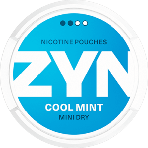 ZYN Cool Mint Mini Dry 3mg snus from Nicopods.ie