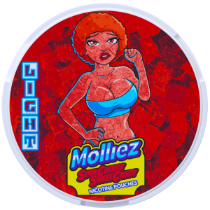 Molliez Sour Cherry Sweet Candy snus Ireland from Nicopods.ie