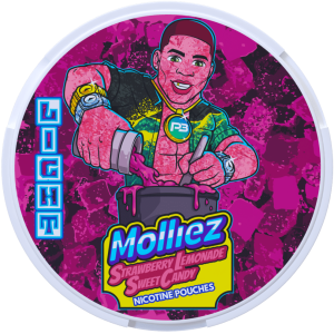 Molliez Strawberry Lemonade Sweet Candy snus Ireland from Nicopods.ie