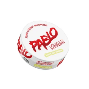 Pablo Exclusive Lemonade snus from Nicopods.ie